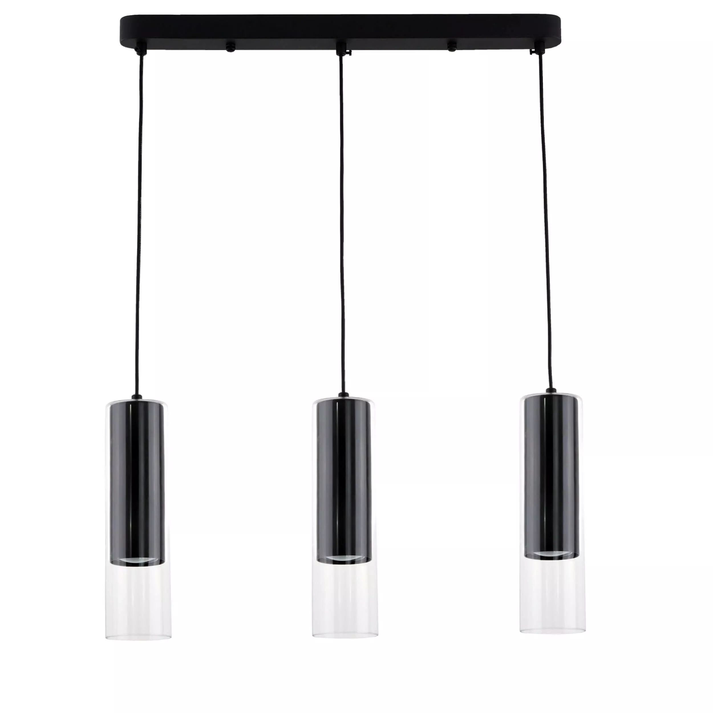 Lampa wisząca Manacor czarna 3xGU10
