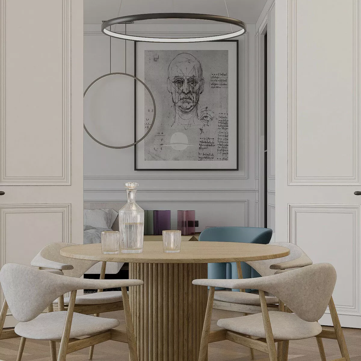 Lampa wisząca Midway Triangle czarna LED 3000K Lampa wisząca Midway Triangle czarna LED 3000K