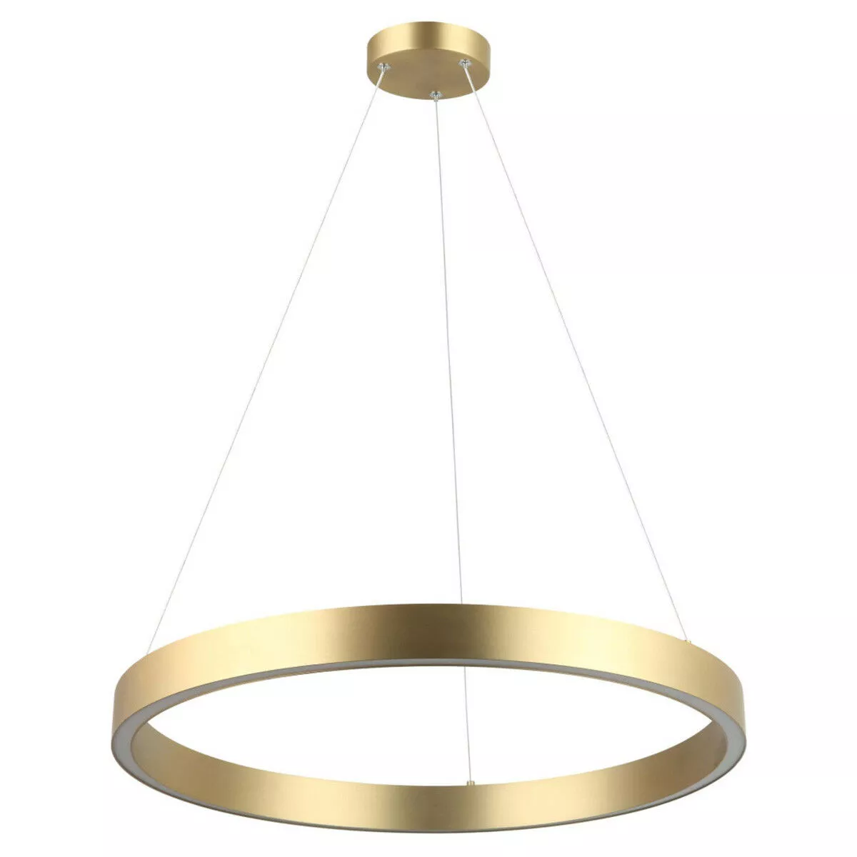 Lampa wisząca Midway Triangle złota LED 3000K