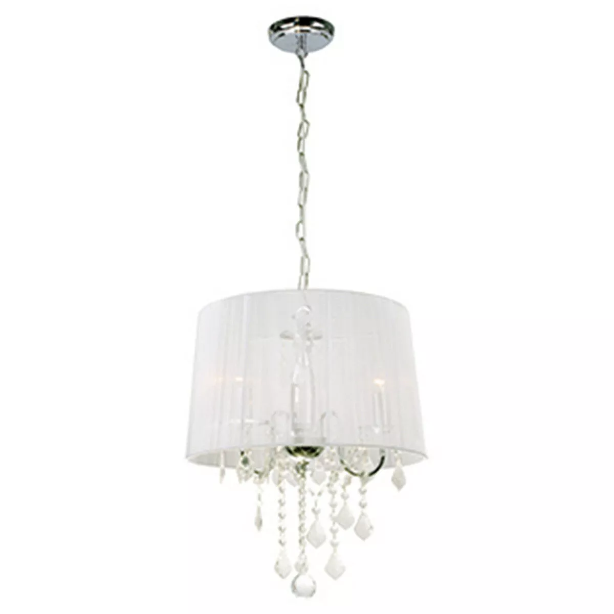 Lampa wisząca Mona srebrna 3xE14 Lampa wisząca Mona srebrna 3xE14