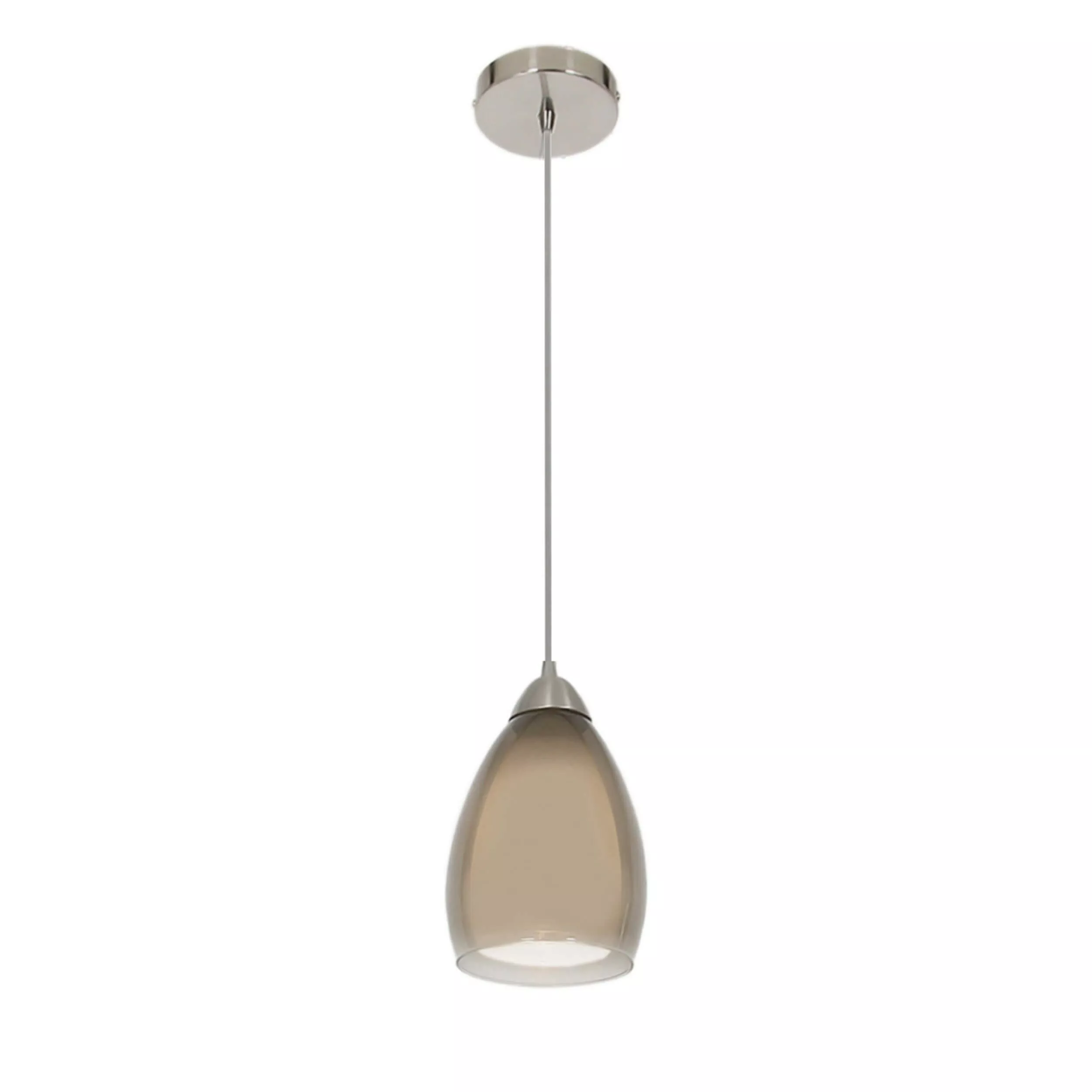 Lampa wisząca Niki dymna 1xE14