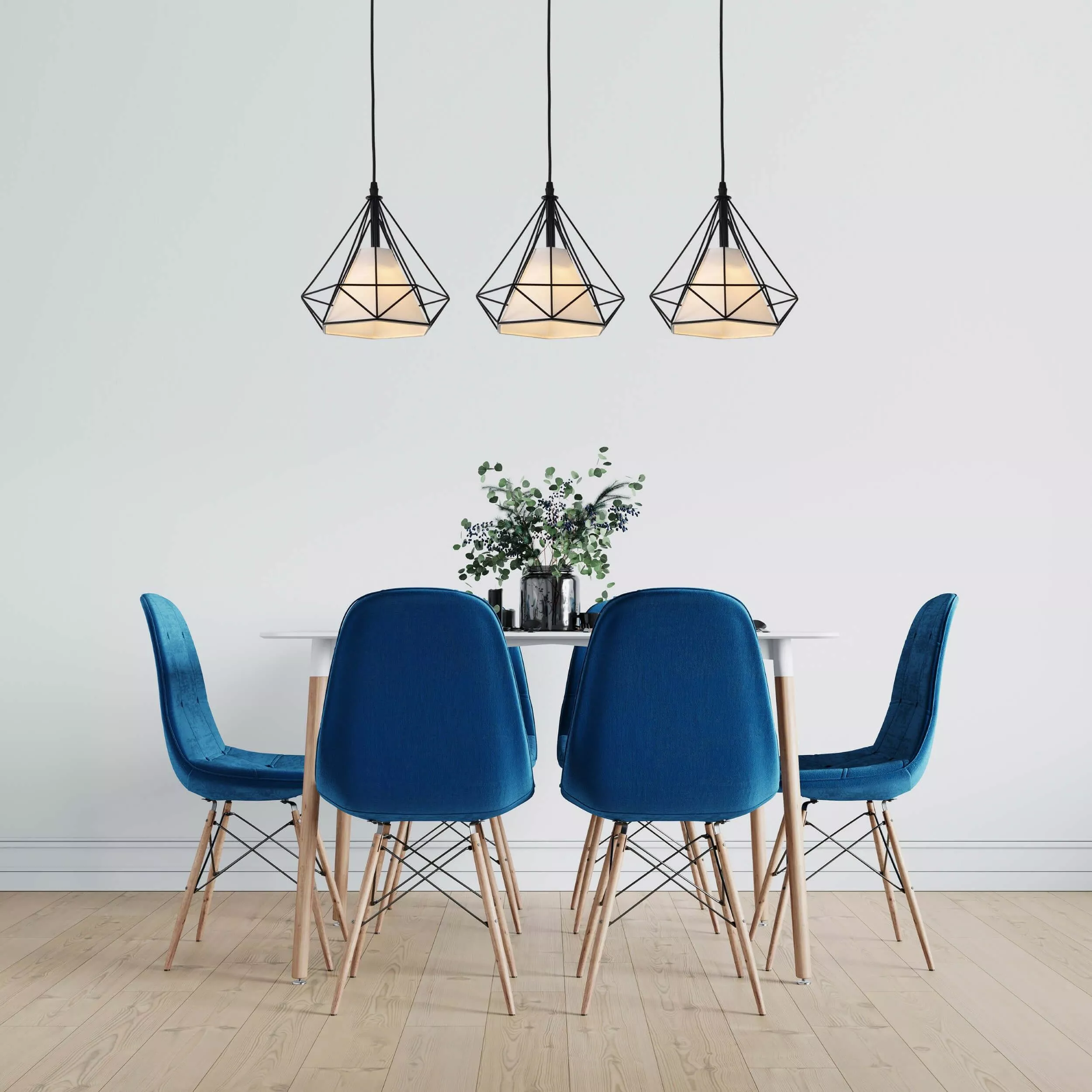 Lampa wisząca Nola czarna 1xE27 Lampa wisząca Nola czarna 1xE27