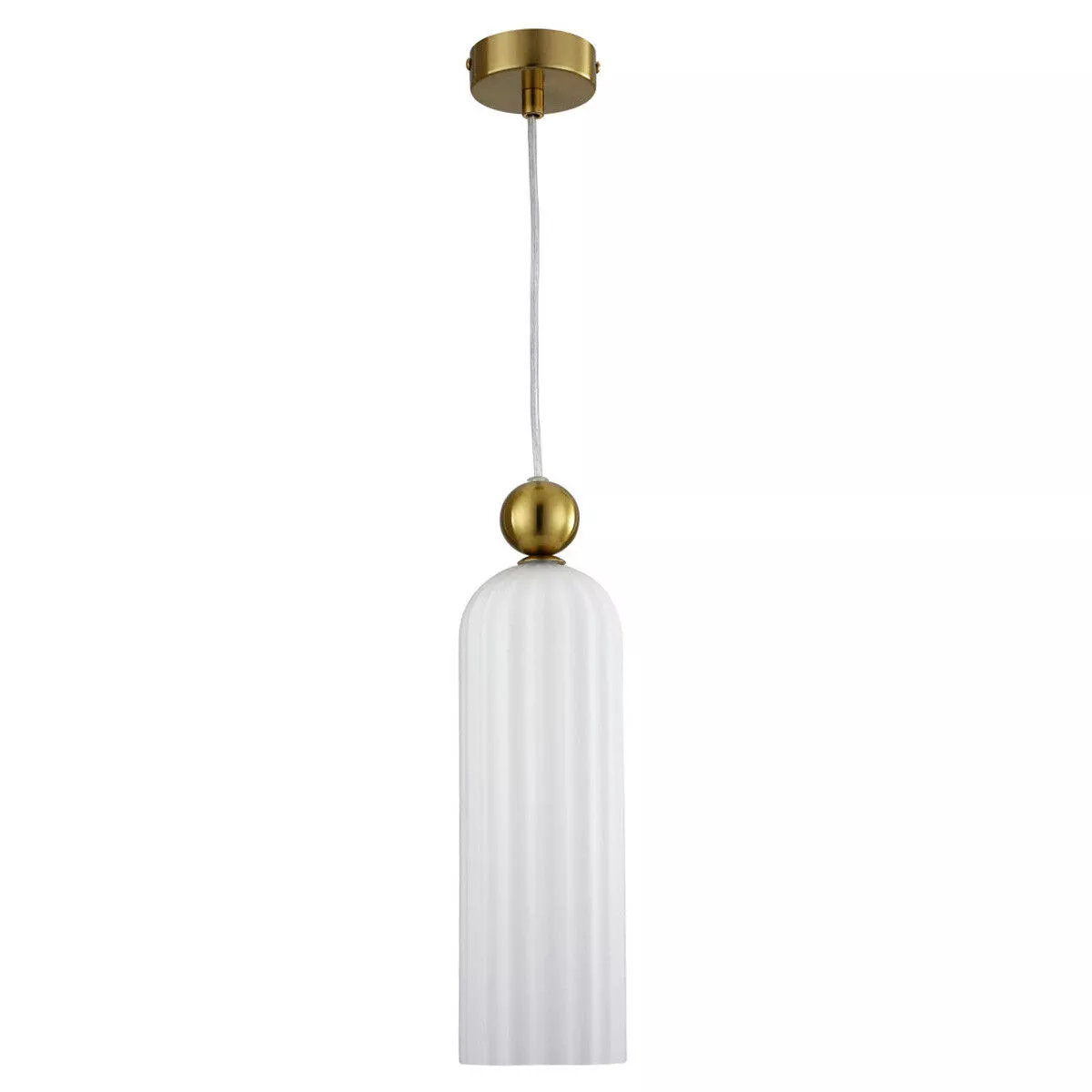 Lampa wisząca Piega 1 biała 1xE14 Lampa wisząca Piega 1 biała 1xE14