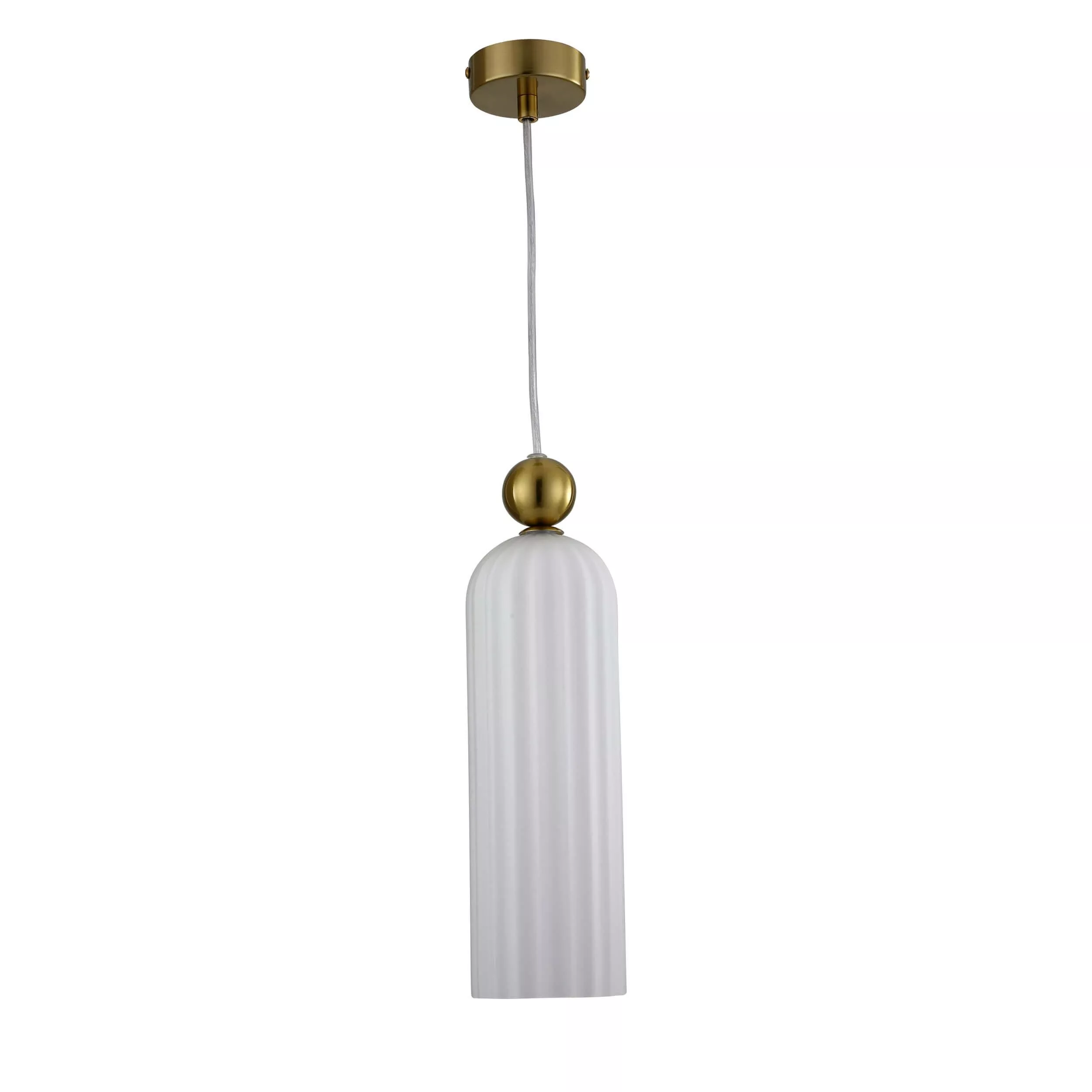 Lampa wisząca Piega 1 biała 1xE14 Lampa wisząca Piega 1 biała 1xE14