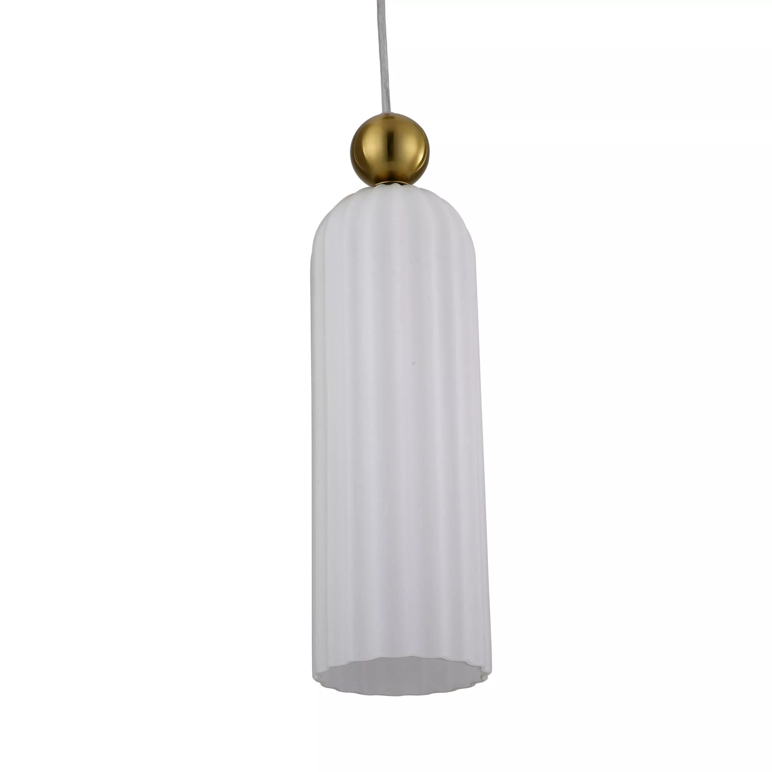 Lampa wisząca Piega 1 biała 1xE14 Lampa wisząca Piega 1 biała 1xE14
