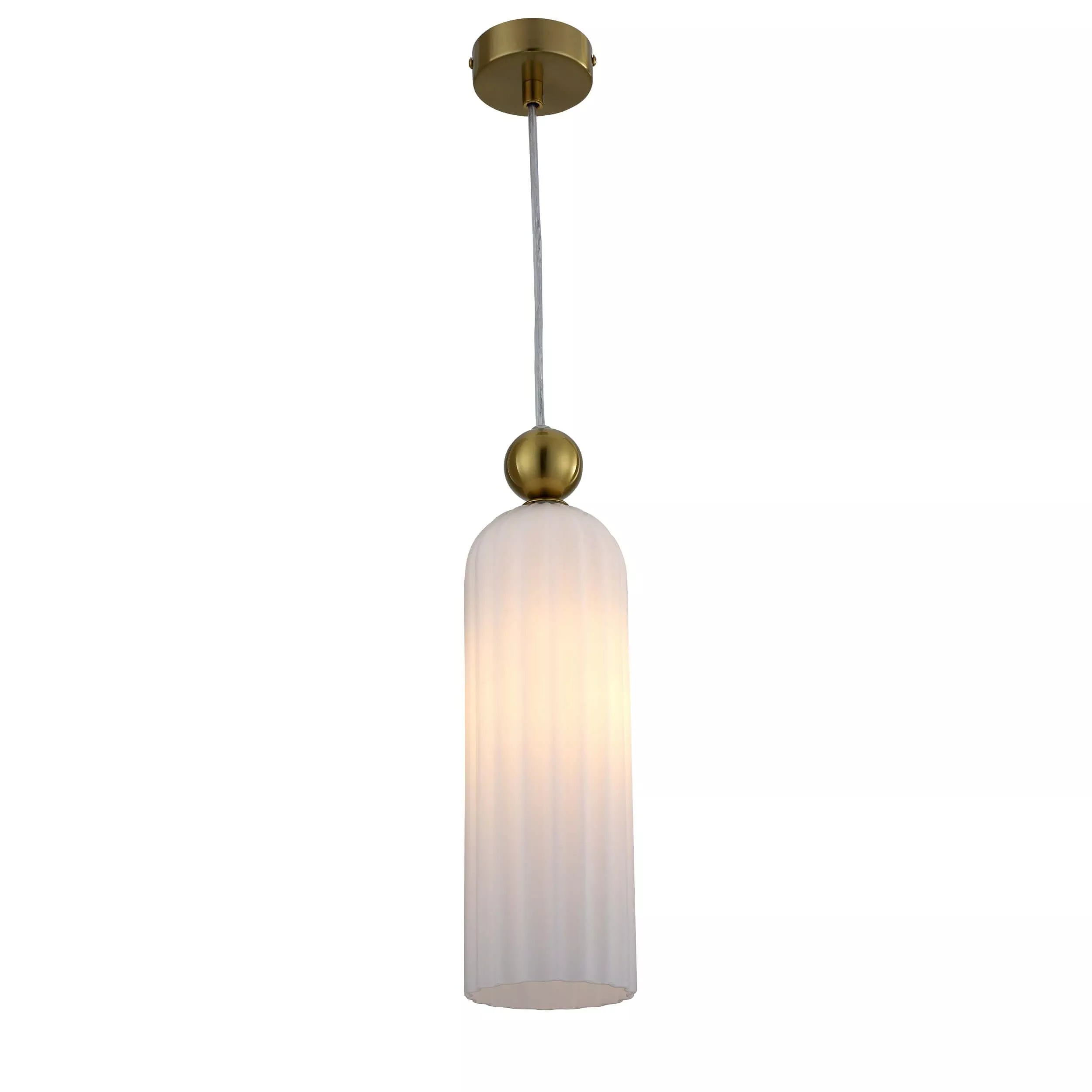 Lampa wisząca Piega 1 biała 1xE14 Lampa wisząca Piega 1 biała 1xE14