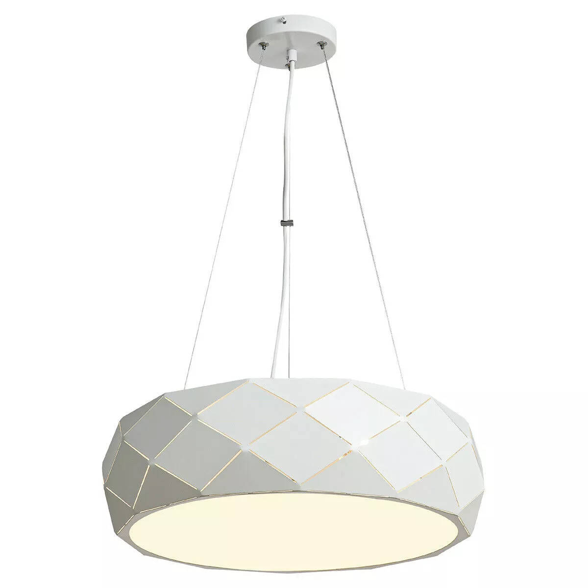 Lampa wisząca Reus biała 3xE27 Lampa wisząca Reus biała 3xE27