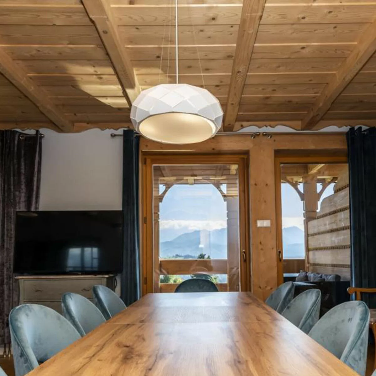 Lampa wisząca Reus biała 3xE27 Lampa wisząca Reus biała 3xE27
