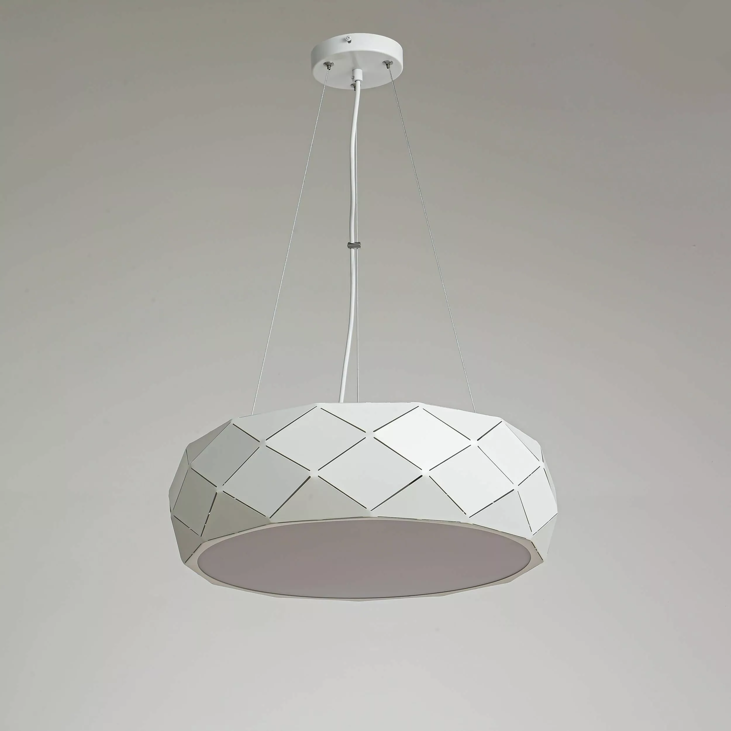 Lampa wisząca Reus biała 3xE27 Lampa wisząca Reus biała 3xE27
