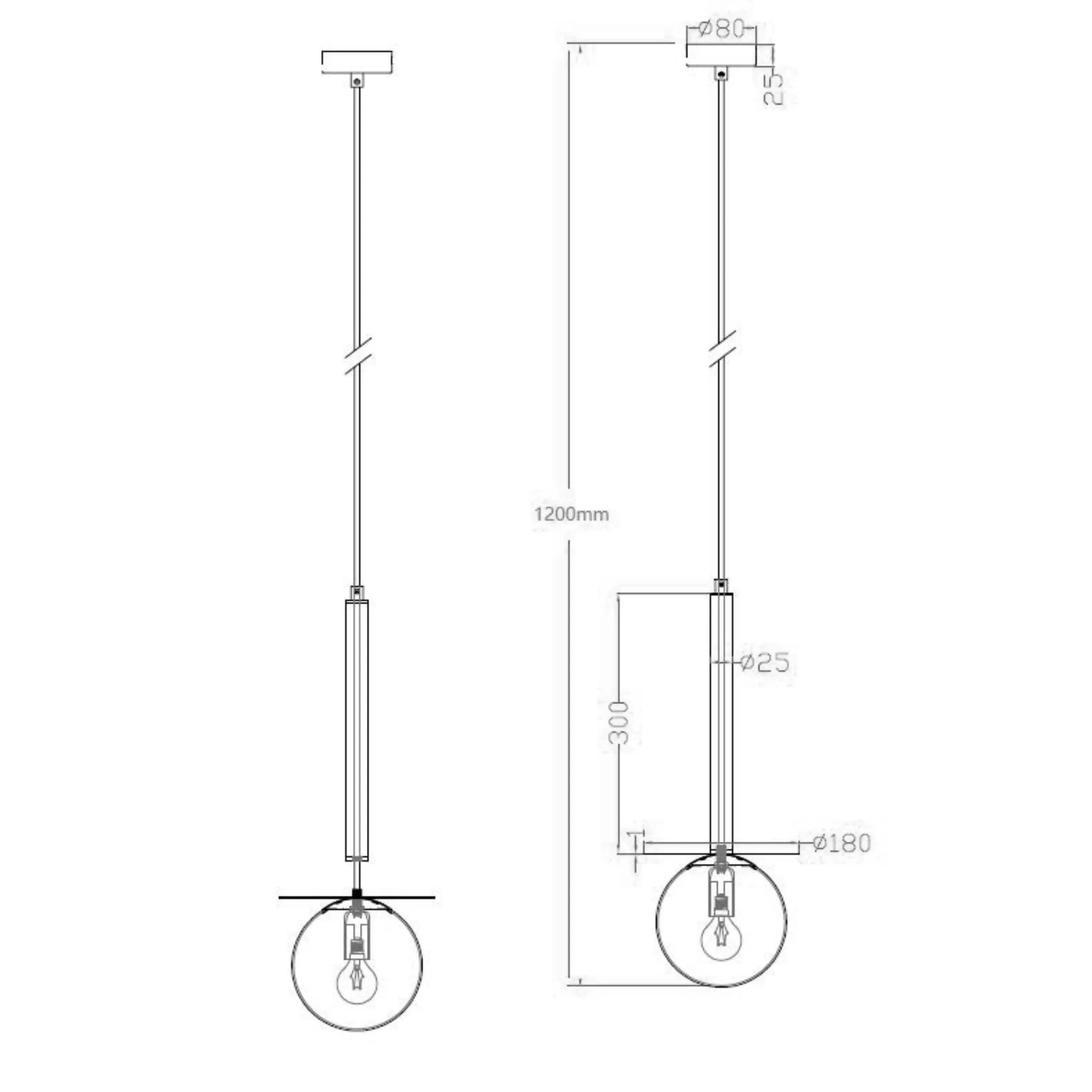 Lampa wisząca Roma 1 złota 1xE14 Lampa wisząca Roma 1 złota 1xE14