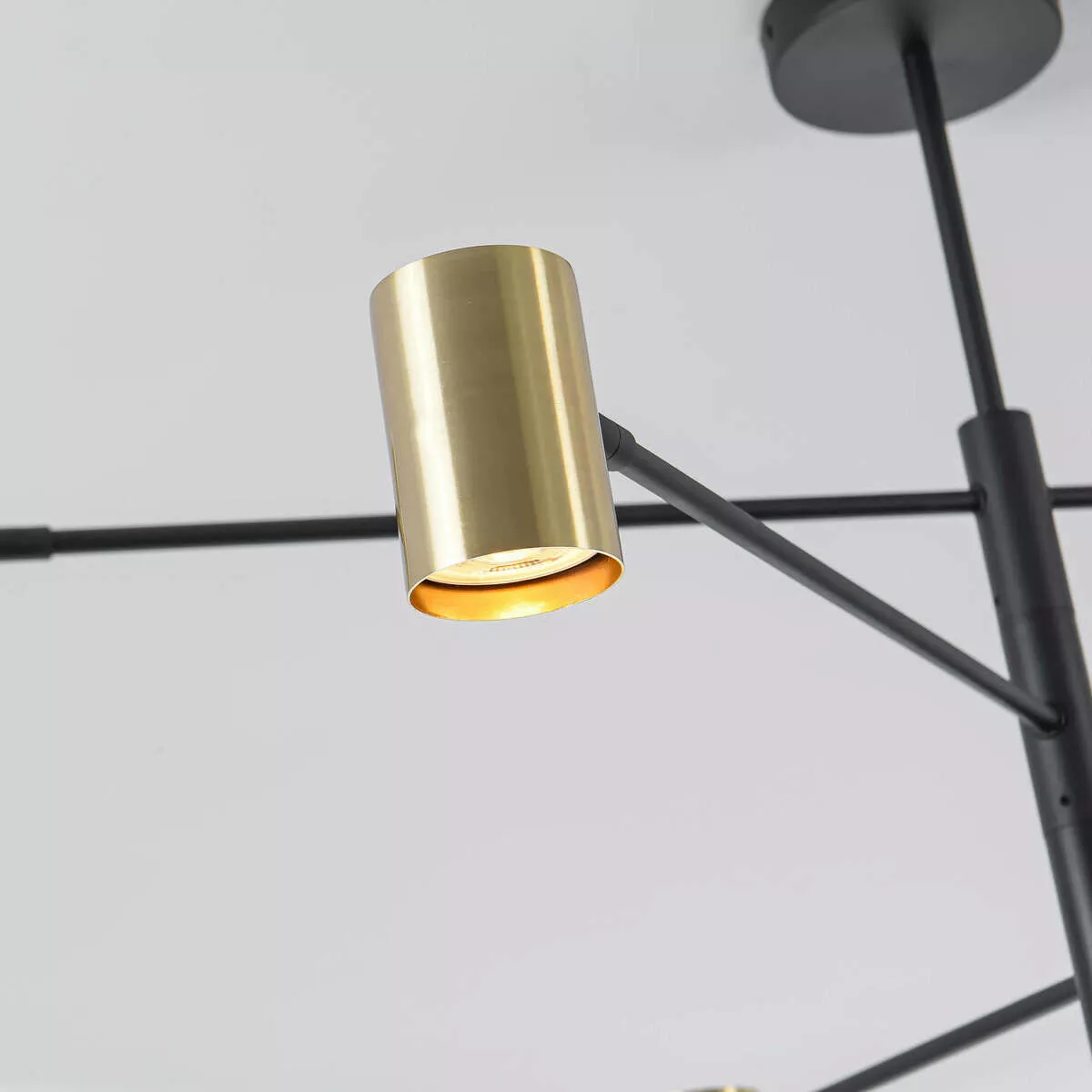 Lampa wisząca Snow 6 złota 6xGU10 Lampa wisząca Snow 6 złota 6xGU10
