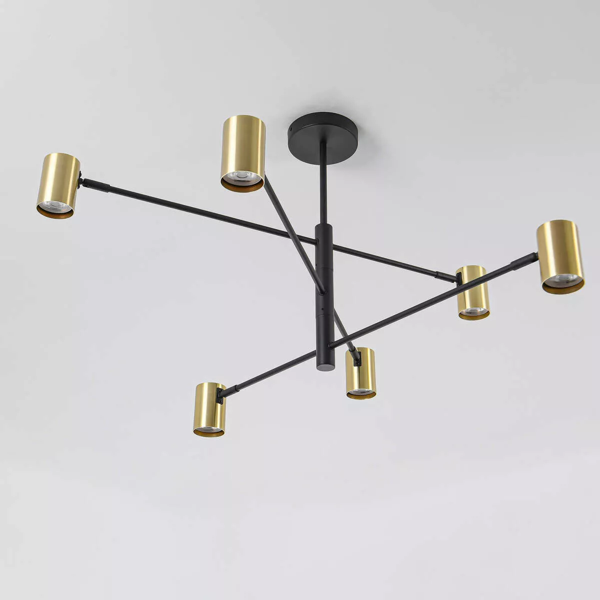 Lampa wisząca Snow 6 złota 6xGU10 Lampa wisząca Snow 6 złota 6xGU10