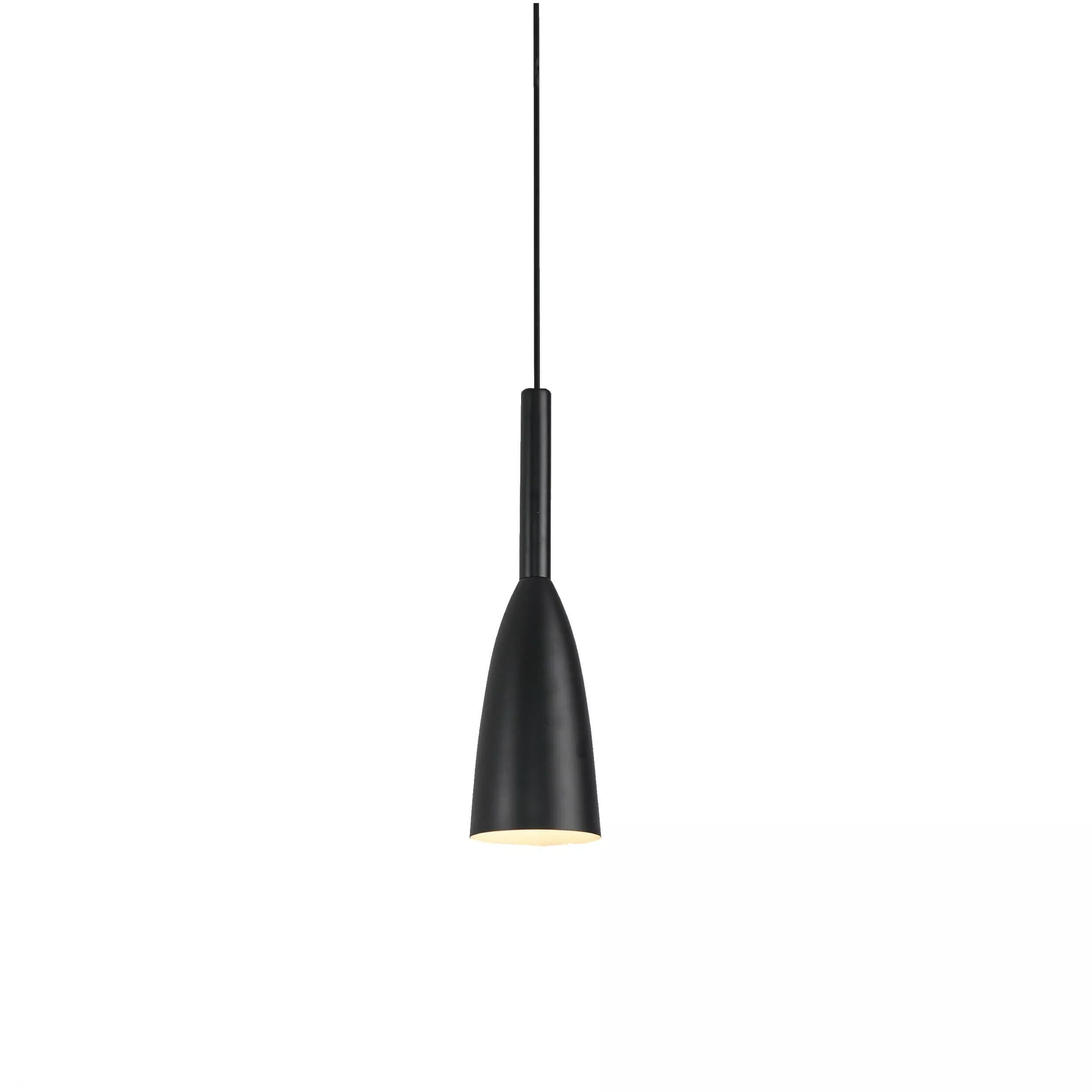 Lampa wisząca Solin 1 czarna 1xE27 Lampa wisząca Solin 1 czarna 1xE27