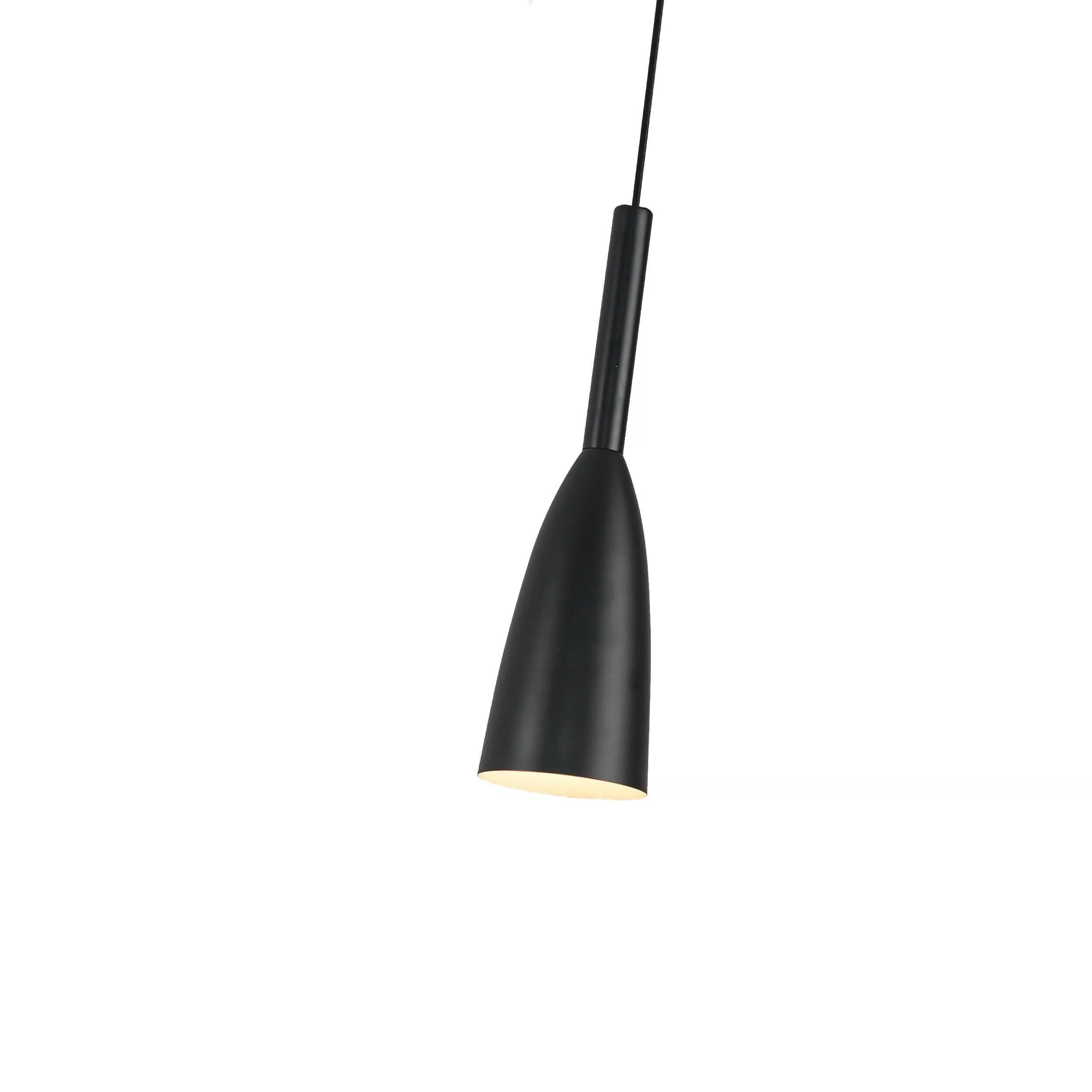 Lampa wisząca Solin 1 czarna 1xE27 Lampa wisząca Solin 1 czarna 1xE27