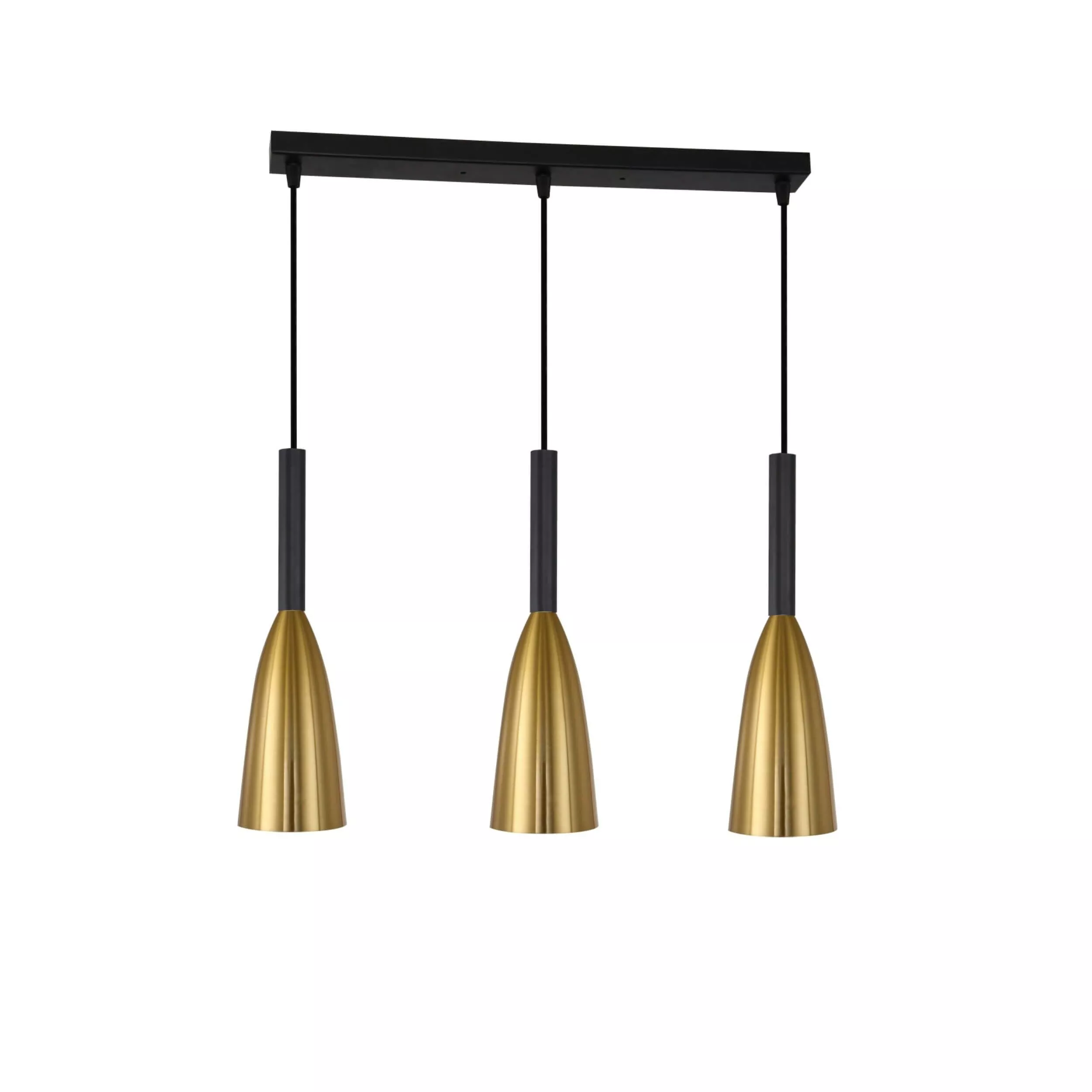 Lampa wisząca Solin 3 złota 3xE27 Lampa wisząca Solin 3 złota 3xE27