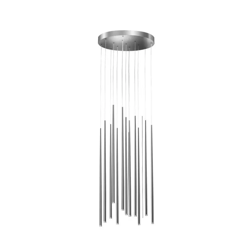 Lampa wisząca Louise 12 Chromowa AZ3422 Azzardo