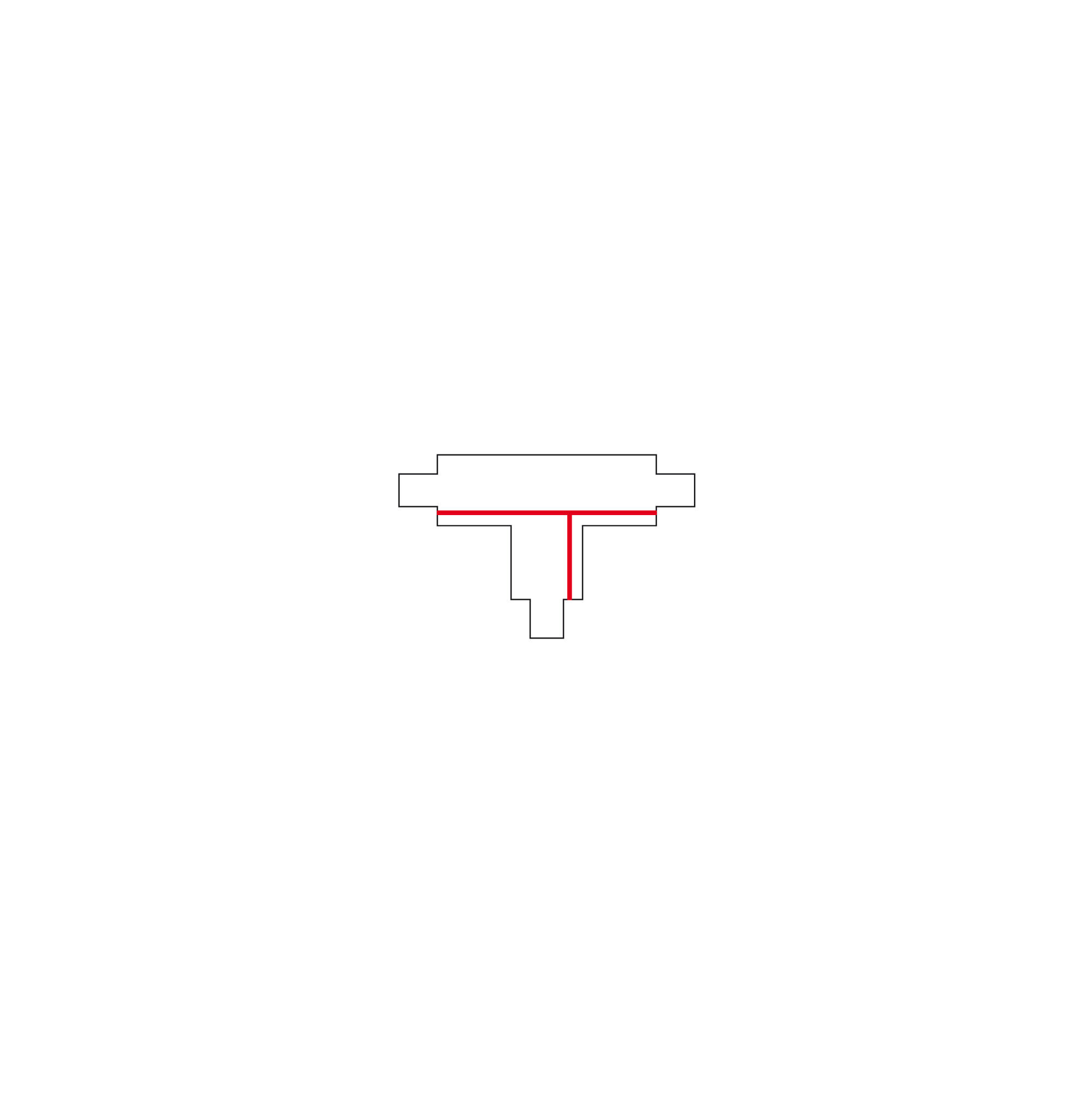 NOWODVORSKI 8236 CTLS POWER T CONNECTOR LEFT 2 WHITE (T-L2)