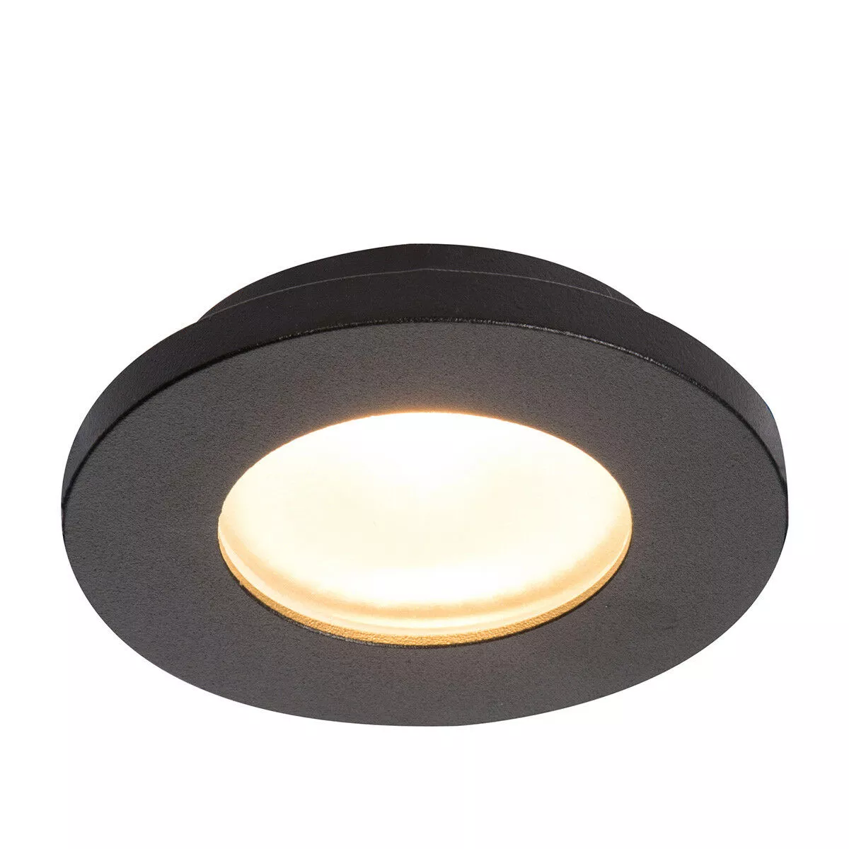 Oczko podtynkowe Lagos czarne IP65 1xGU10 Oczko podtynkowe Lagos czarne IP65 1xGU10