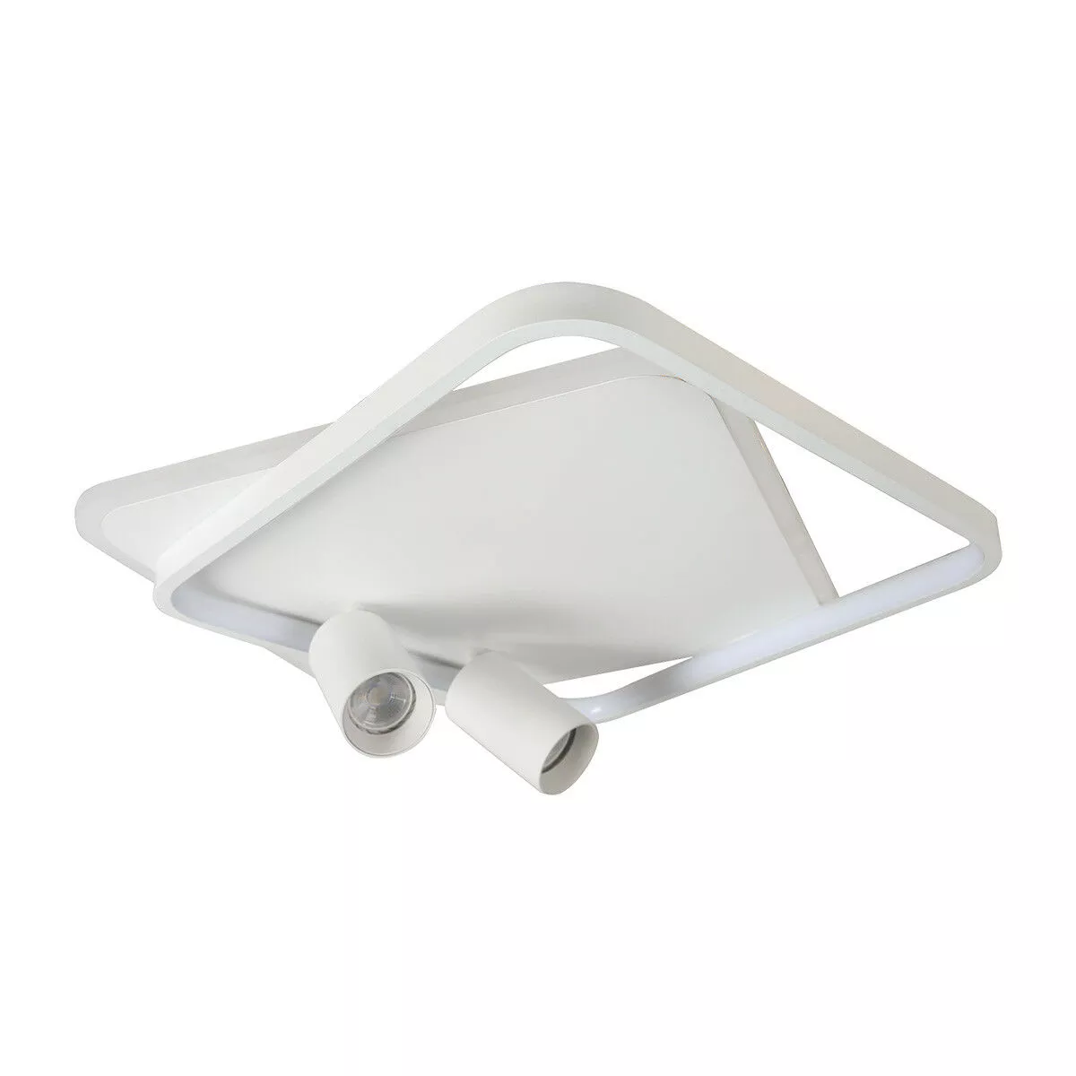 Plafon Parma 2 kwadratowy biały 2xGU10 LED CCT Plafon Parma 2 kwadratowy biały 2xGU10 LED CCT