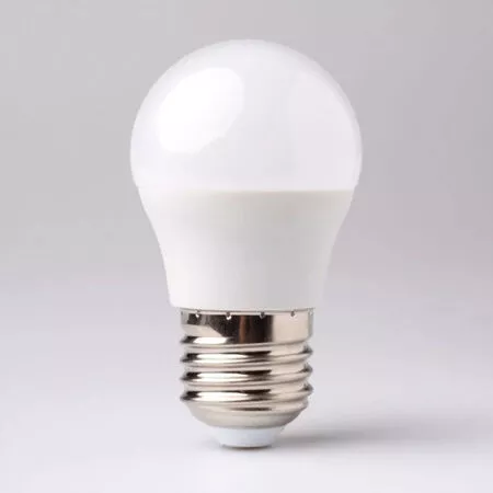 Żarówka LED E27 230V/5W G45 6500K 450LM Kulka Zimna Biała ECO LIGHT EC79132