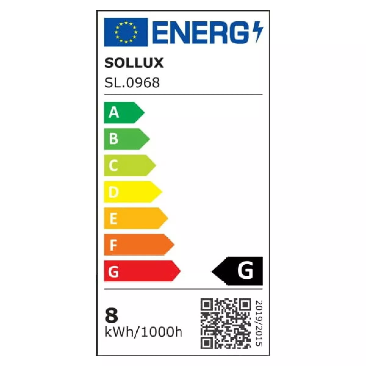 SOLLUX SL.0968 ZAROWKA LED E27 3000K 7,5W 620LM