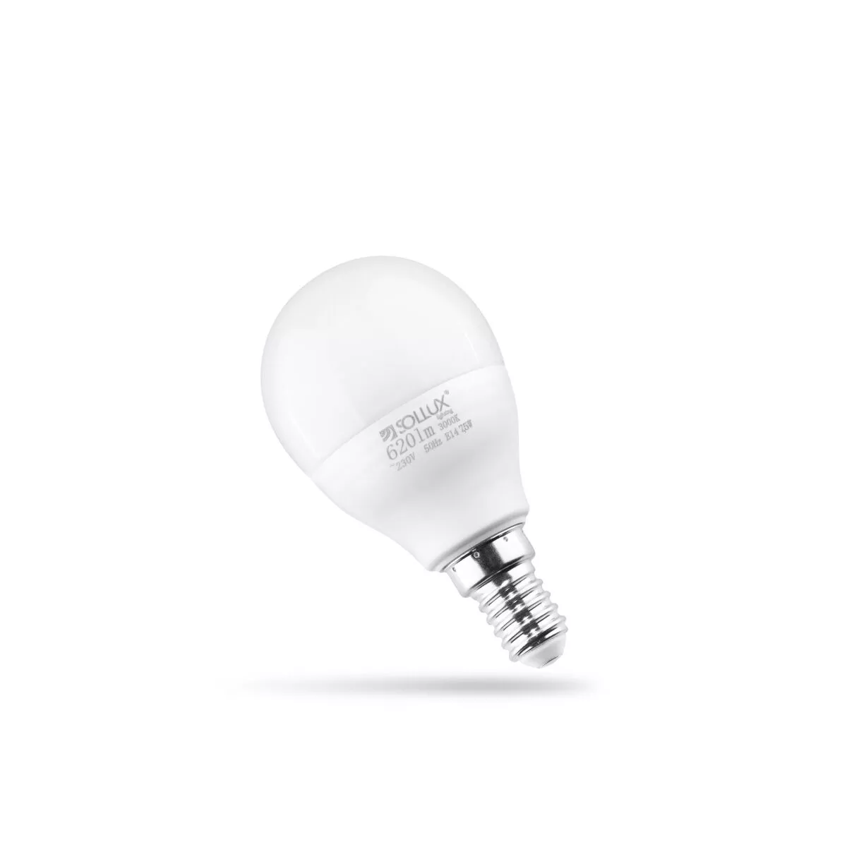 SOLLUX SL.0970 ZAROWKA LED E14 3000K 7,5W 620LM