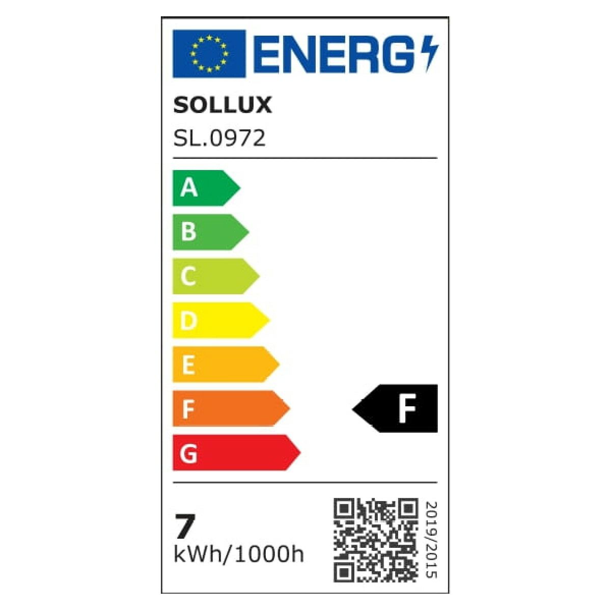 SOLLUX SL.0972 ZAROWKA LED GU10 3000K 7W 510LM