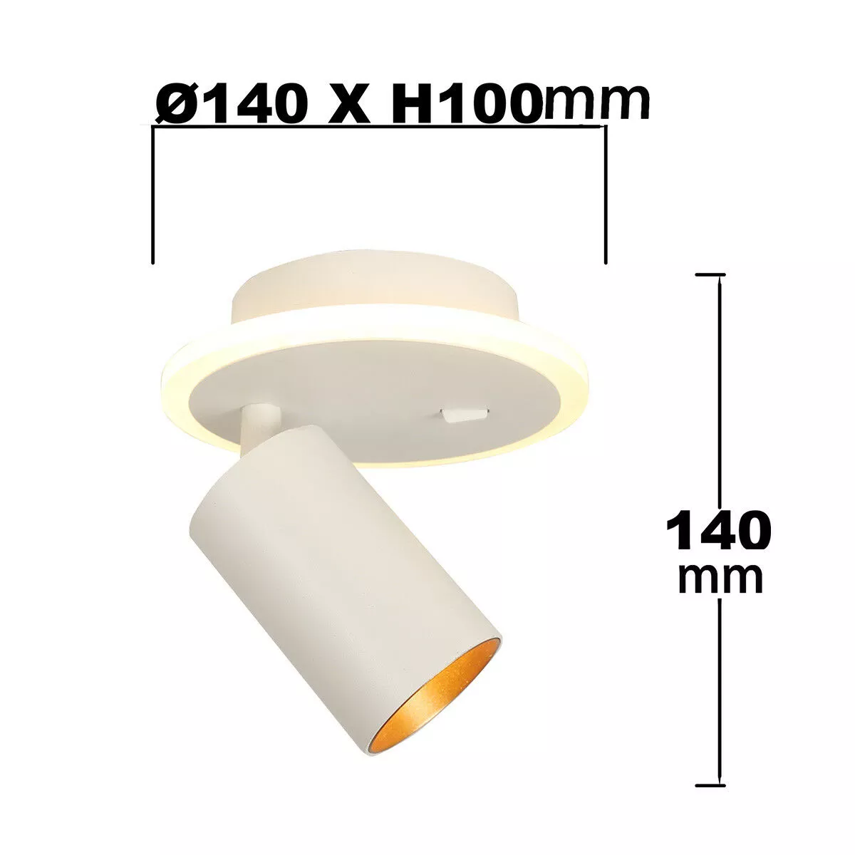 Spot Parma 1 biały 1xGU10 LED CCT Spot Parma 1 biały 1xGU10 LED CCT