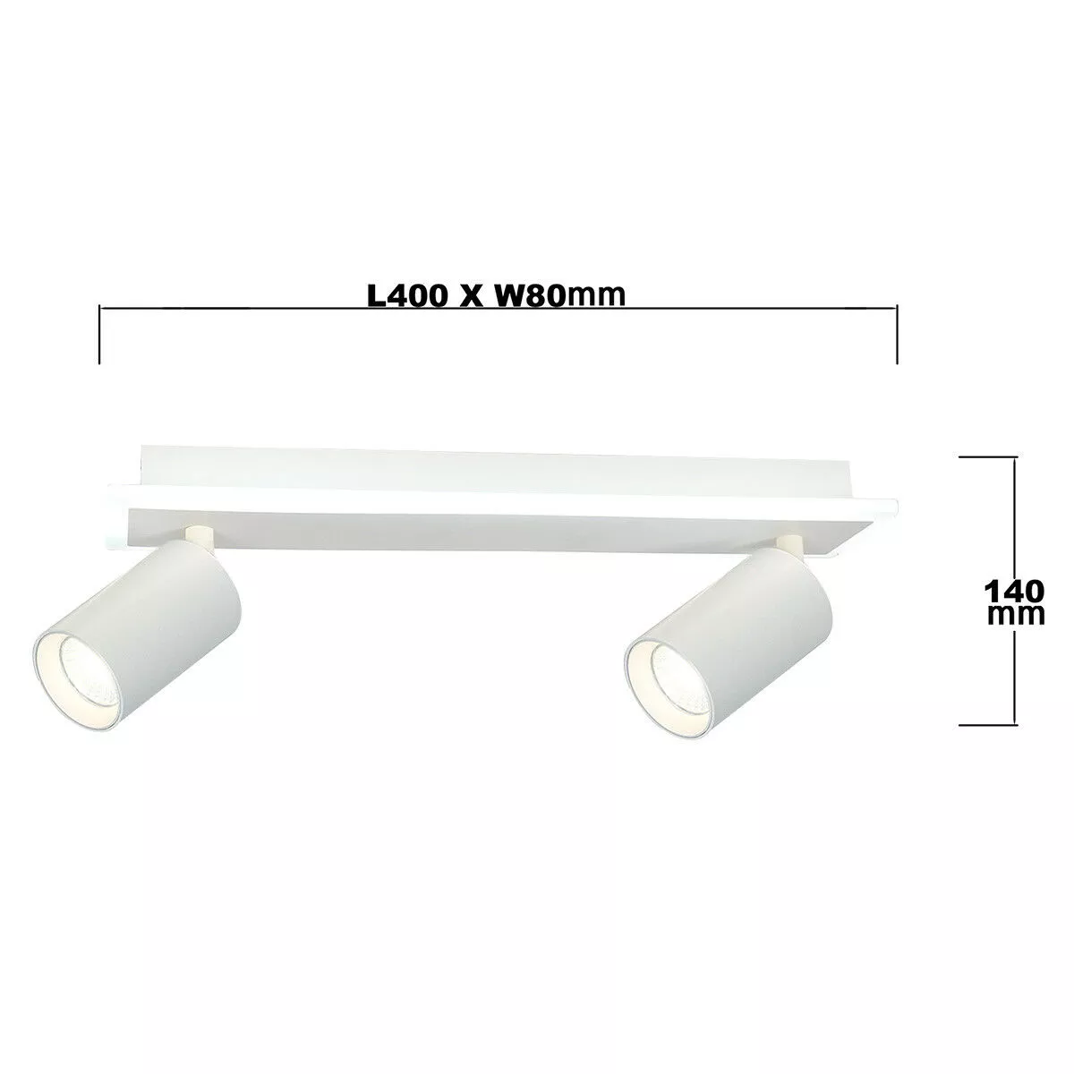 Spot Parma 2 biały 2xGU10 LED CCT Spot Parma 2 biały 2xGU10 LED CCT