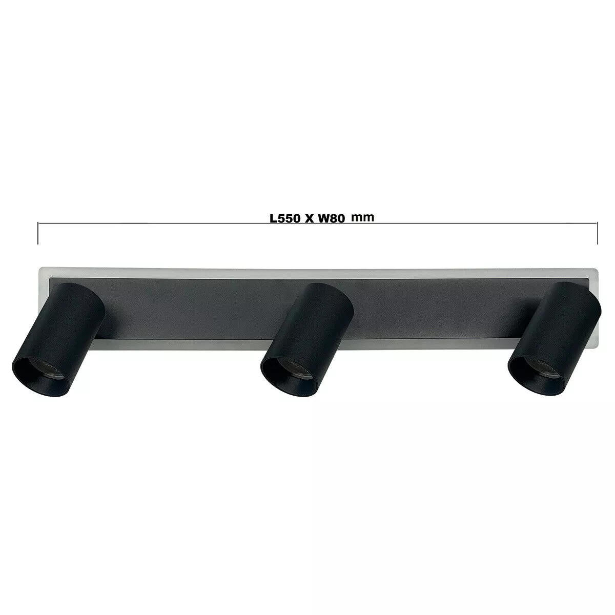 Spot Parma 3 czarny 3xGU10 LED CCT Spot Parma 3 czarny 3xGU10 LED CCT