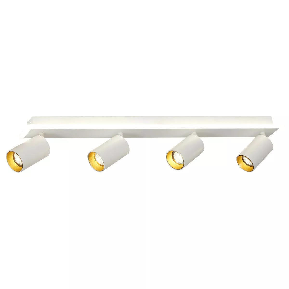Zestaw reflektorów plafon Parma biały 4xGU10 plus LED Zestaw reflektorów plafon Parma biały 4xGU10 plus LED
