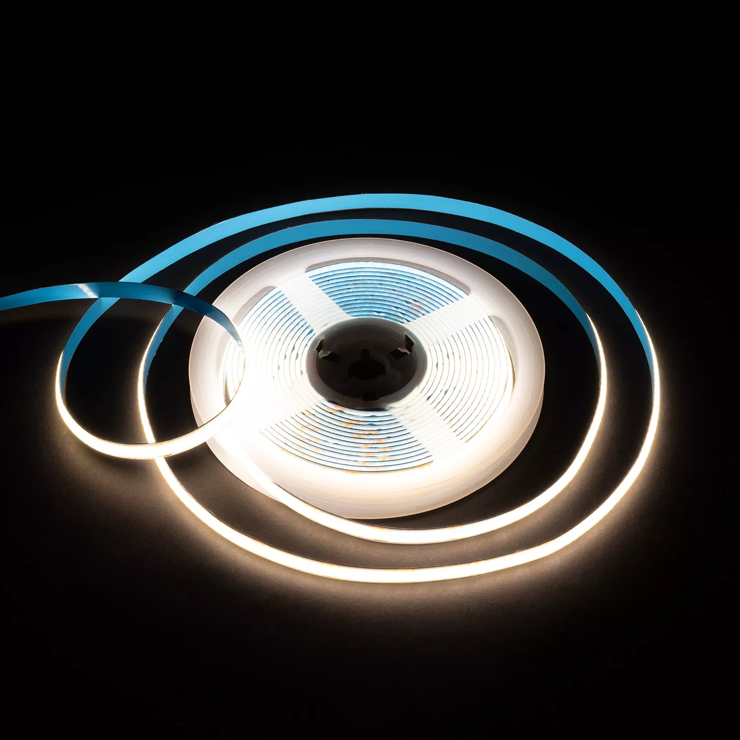 Taśma LED Premium 12V DC COB 2400LED/5M 10W/1M IP20 Biała Ciepła D87-LS-COB-2400-IP20-AWW-12V Bemko
