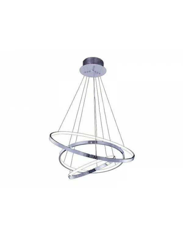 WHEEL 3 BIG nowoczesny żyrandol z okręgami LED