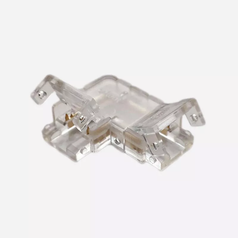 Złączka LED COB 8mm kątowa "L" EC20090