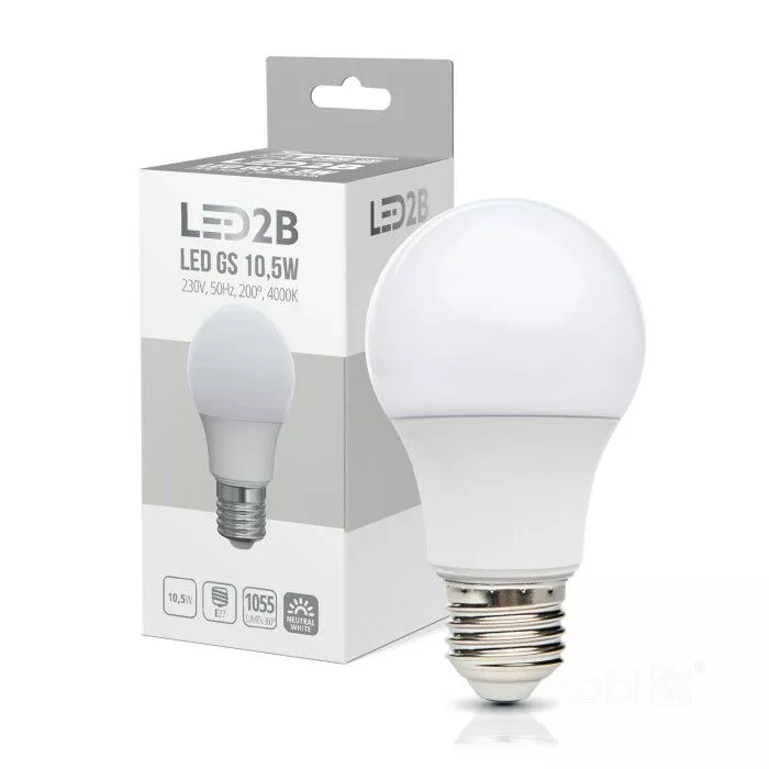 Żarówka LED E27 230V/10,5W GS 4000K Neutralna Biała 1055LM KALGSE27105N KOBI