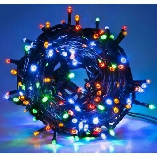 OŚW.CHOIN.150LED 15M 230V 0,2MM2 MULTIKOLOR WEWNETRZNE ZE STER. I GRUBYM KABLEM INDOOR TXL150L15MNT