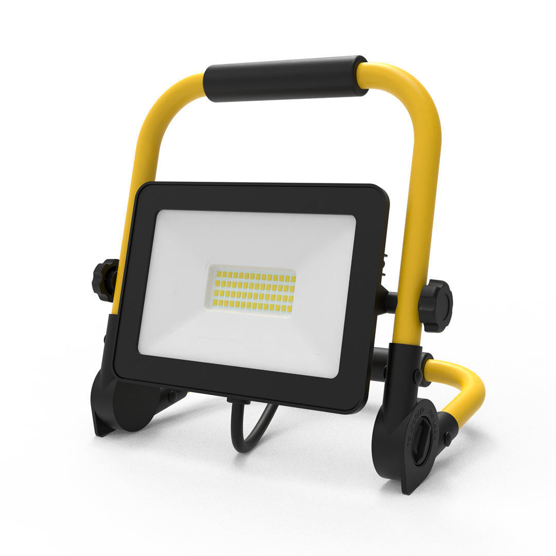 NAŚWIETLACZ LED PRZENOŚNY WORK 50W 4000K IP65