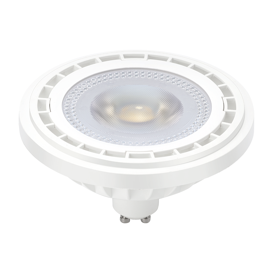 ŻARÓWKA AR111 - 12W GU10 3000K / BIAŁA