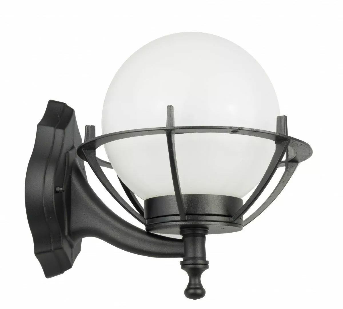 SUMA K 3012/1/KPO OP KULE Z KOSZYKIEM 200 KINKIET CZARNY OPAL
