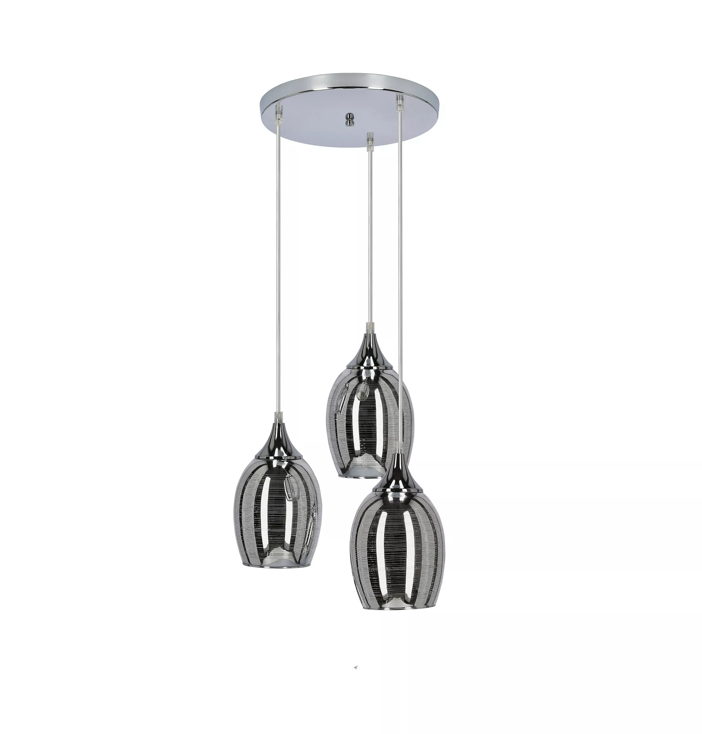 Lampa wisząca Marina Talerz chrom 33-60181