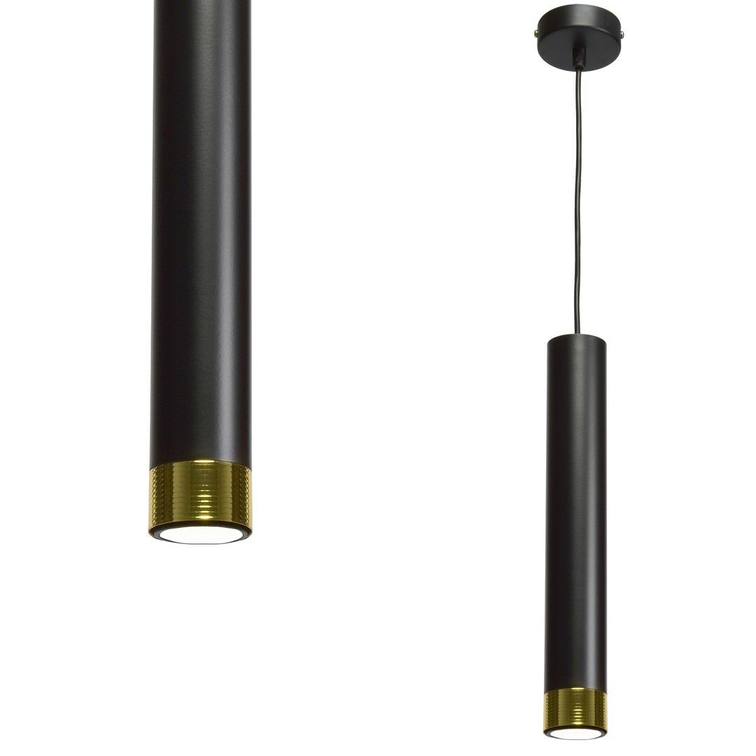 LAMPA WISZĄCA DANI BLACK/GOLD 1XGU10