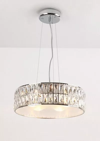 MAXLIGHT P0236 LAMPA WISZĄCA DIAMANTE MAŁA 38 cm