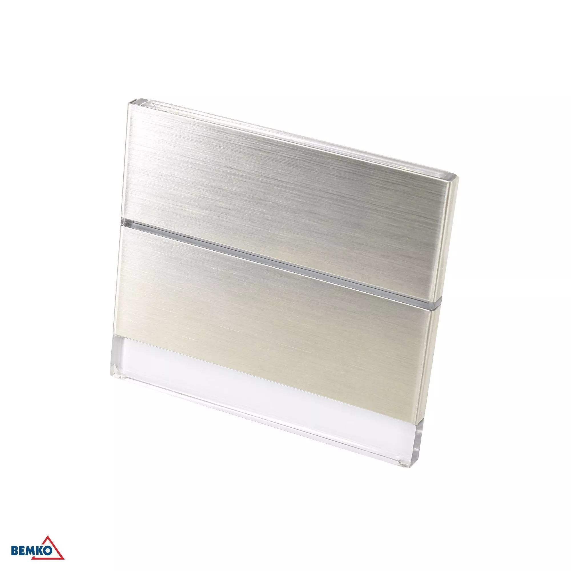 Oprawa schodowa Bemko Stepper 1,2W 6000K stalowa C47-OS1-ST6K