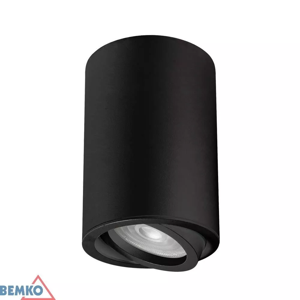 Oprawa sufitowa Ulter GU10 Czarna C23-DLU-AR-GU10-150-BL Bemko