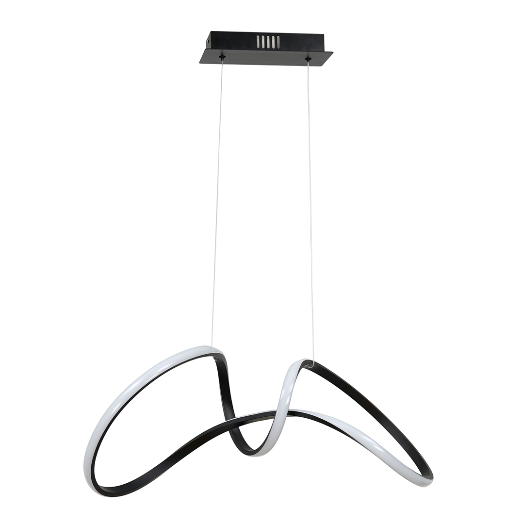  Lampa wisząca Tesoro Czarna 48W LED ML7951
