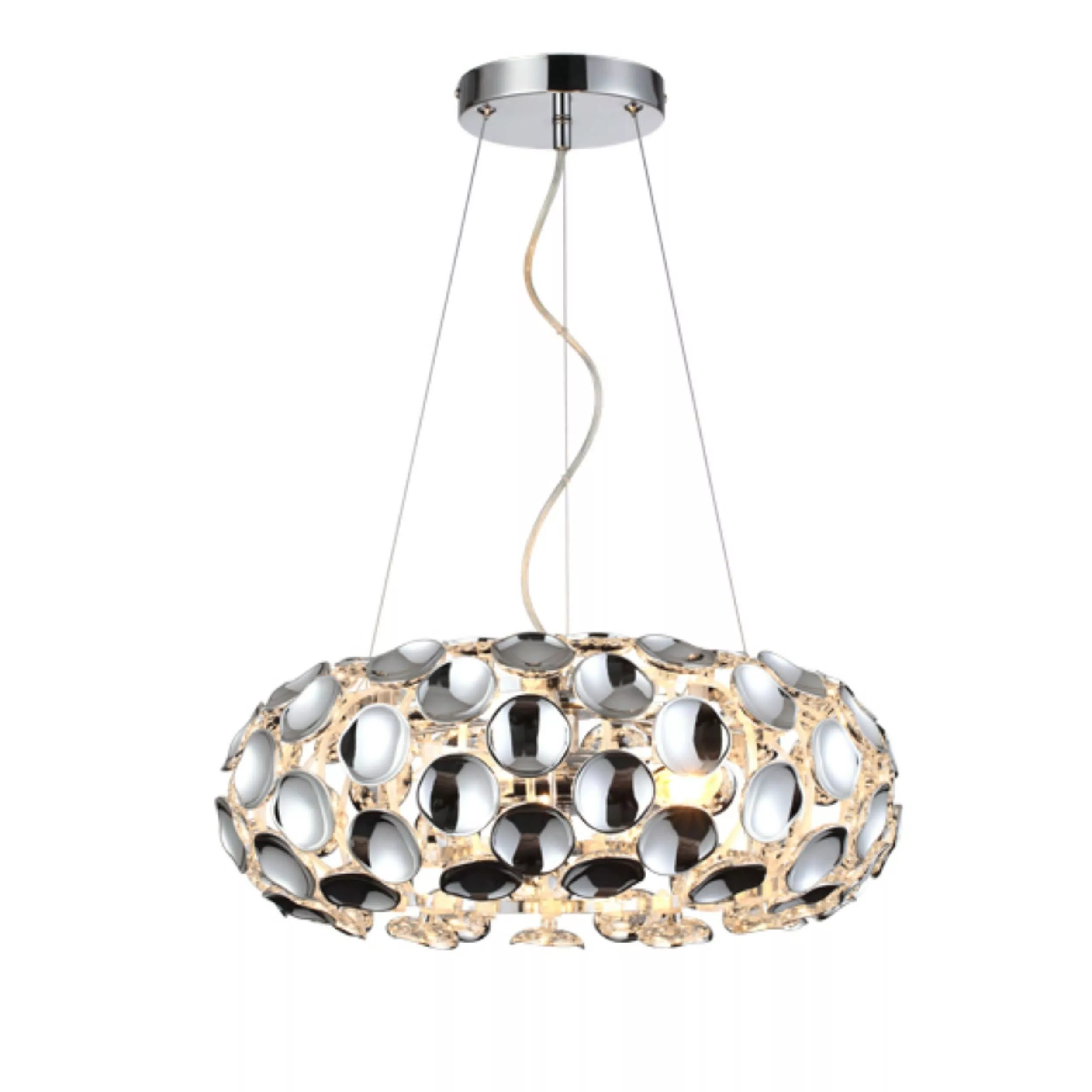 LAMPA WISZĄCA FERRARA L 3XE14 CHROM LP-17060/3P