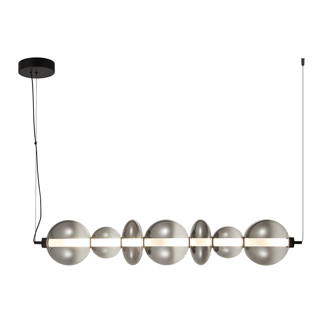 LAMPA WISZĄCA DAPHNE SMOKED 40W