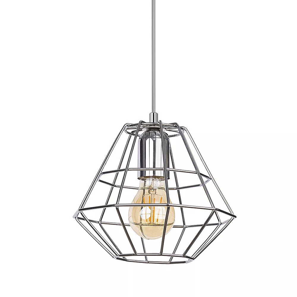 DIAMOND SILVER LAMPA WISZĄCA 1 CHROM