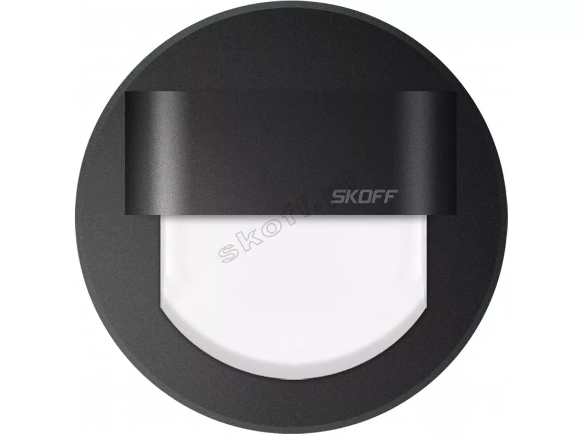 SKOFF ML-RUE-D-W-1-PL-00-01 RUEDA LED LIGHT 10V DC 0,8W IP20 LED 6000K CZARNY MAT