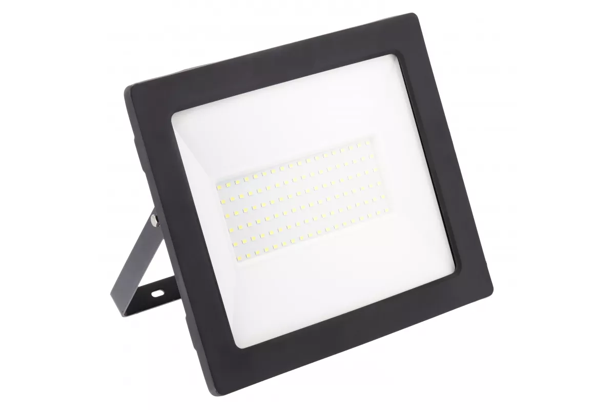 LED NASWIETLACZ G-TECH 100W, 8000LM AC220-240V, 50/60 HZ, PF>0,9, RA>80, IP65, 120ST, 4000K, CZARNY GT-GCX100W-40